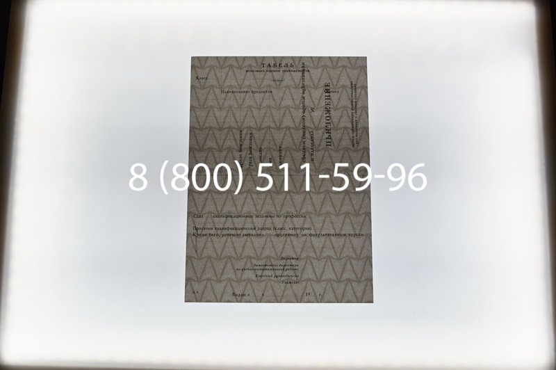 Купить Аттестат за 11 класс 1994-2006 годов в Челябинске