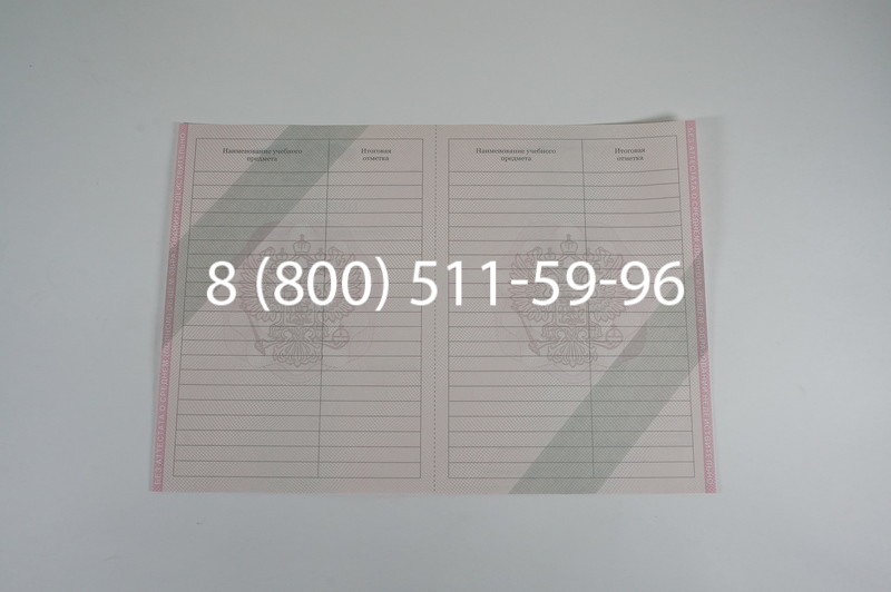 Аттестат за 11 класс 2011-2013 годов в Челябинске