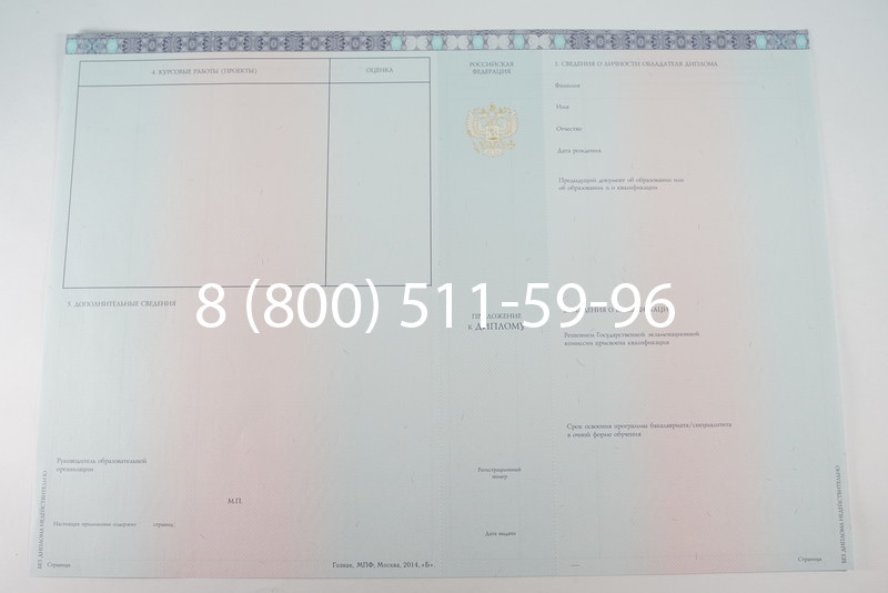 Диплом бакалавра 2014-2026 года в Челябинске