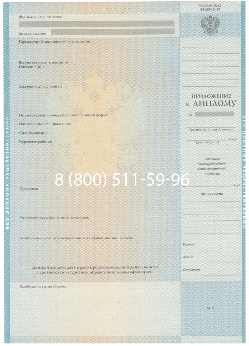 Заказать Диплом бакалавра 2010-2011 годов в Челябинске