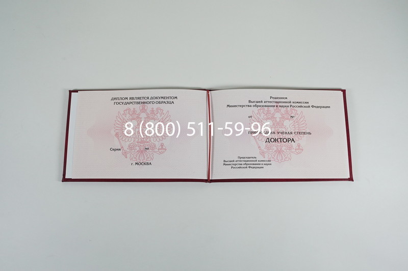 Заказать Диплом доктора наук 2007 в Челябинске