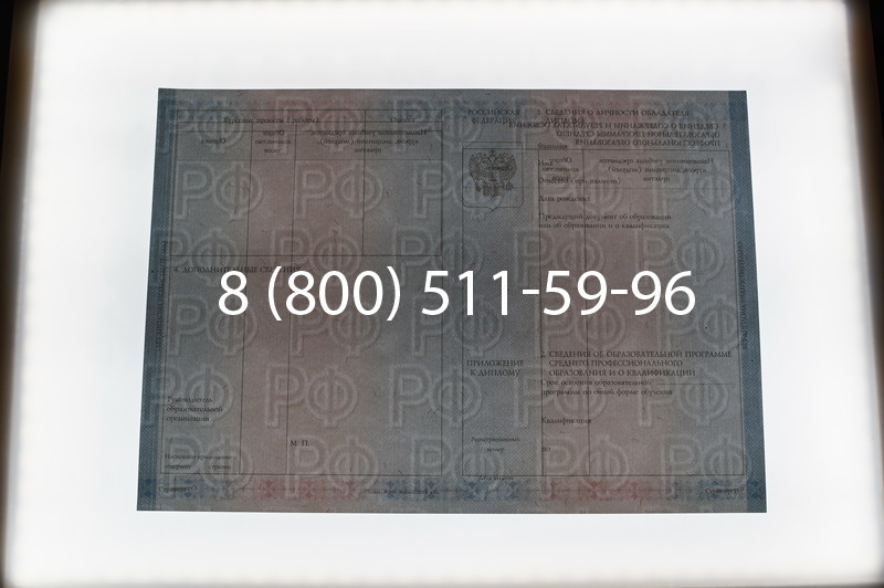 Заказать Диплом колледжа 2014-2026 года  в Челябинске