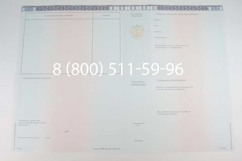 Диплом магистра 2014-2026 года в Челябинске