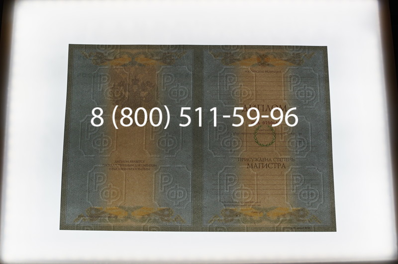 Заказать Диплом магистра 2003-2009 годов в Челябинске