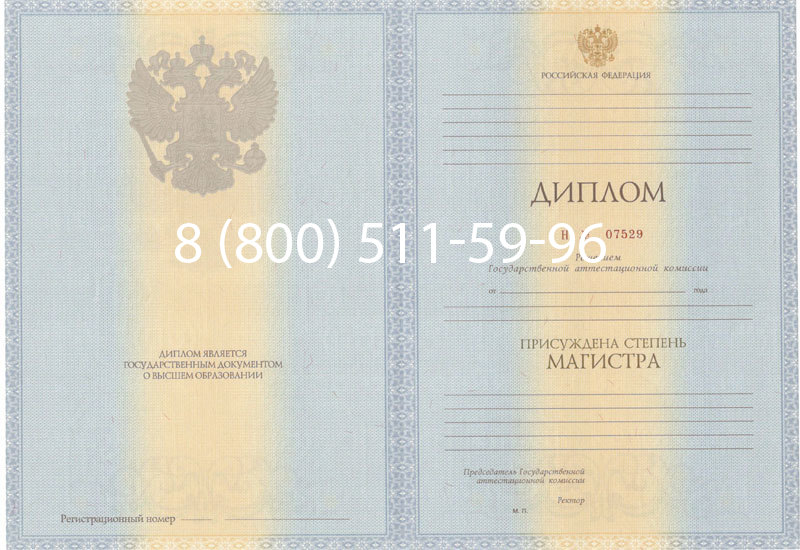 Купить Диплом магистра 2012-2013 годов в Челябинске