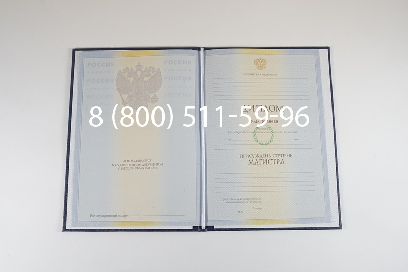 Диплом магистра 2010-2011 годов в Челябинске