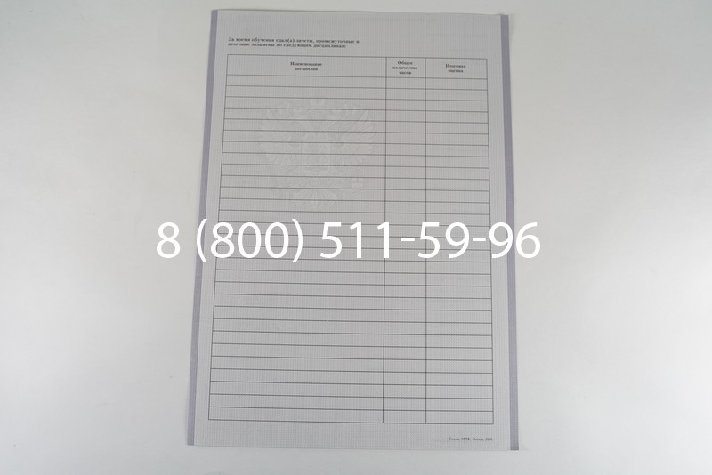 Диплом о среднем образовании 2007-2010 годов в Челябинске