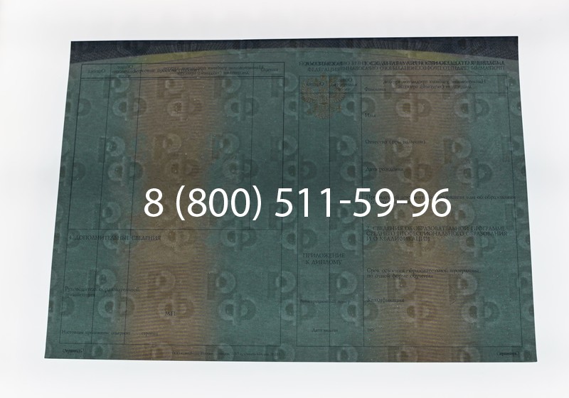 Диплом о среднем образовании (Спецбланк) 2014-2026 года в Челябинске