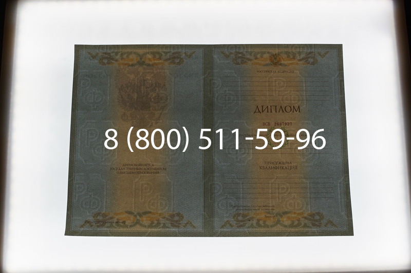 Заказать Диплом о высшем образовании 2003-2009 годов в Челябинске
