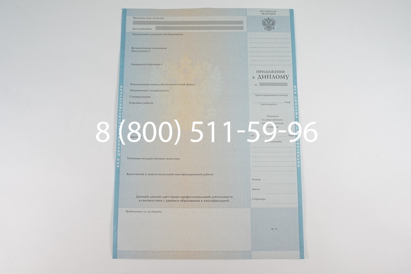 Диплом о высшем образовании 2010-2011 годов в Челябинске