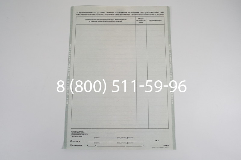 Диплом ПТУ 2014-2026 года в Челябинске