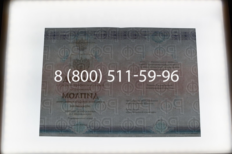 Заказать Диплом техникума 2014-2026 года в Челябинске