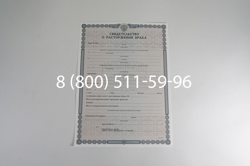 Заказать Свидетельство о разводе в Челябинске